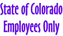 State of Colorado Employees Only