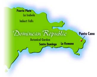 Punta Cana Map