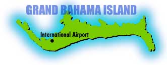 Grand Bahama Island Map
