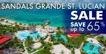 Sandals Grande St. Lucian Sale Save up to 65%