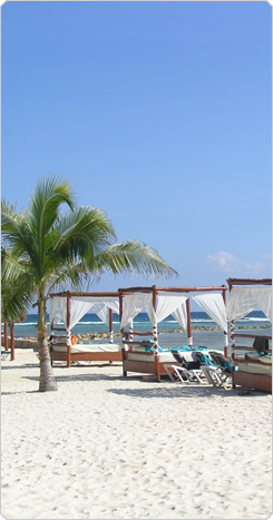 El Dorado Seaside Suites not only has great amenities but also one of the most beautiful beaches in cancun.
