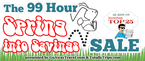 The 99 Hour Spring into Savings Sale