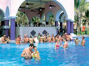 Swim Up Pool Bar