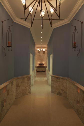 Sauna Entrance