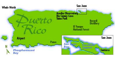 Puerto Rico Map