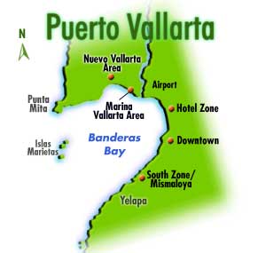 Puerto Vallarta Map